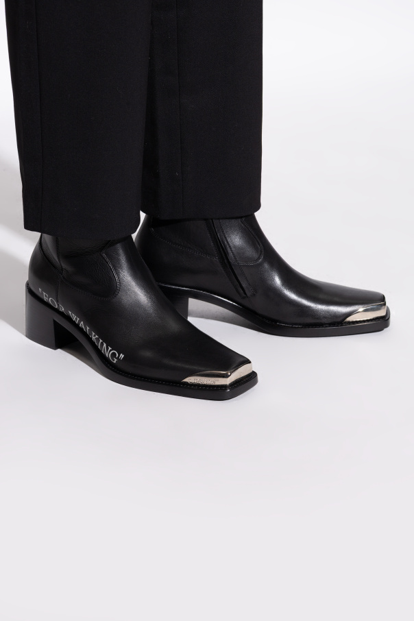 Off-White Stiefeletten „For Walking“