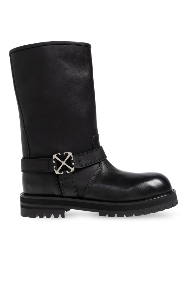 Leather ankle boots, zdjęcie 1 Leather ankle boots od Off-White