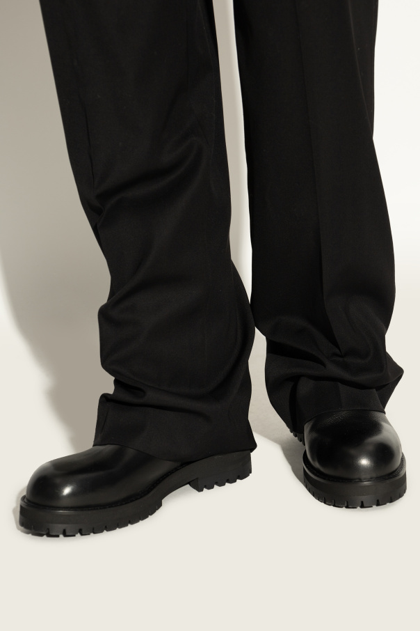 Off-White Lederstiefeletten