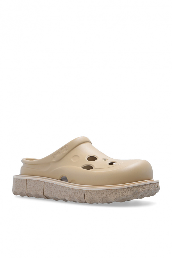 OFF-WHITE Meteor Rubber Slide Beige Men's - OMIC014F23MAT0016161 - US