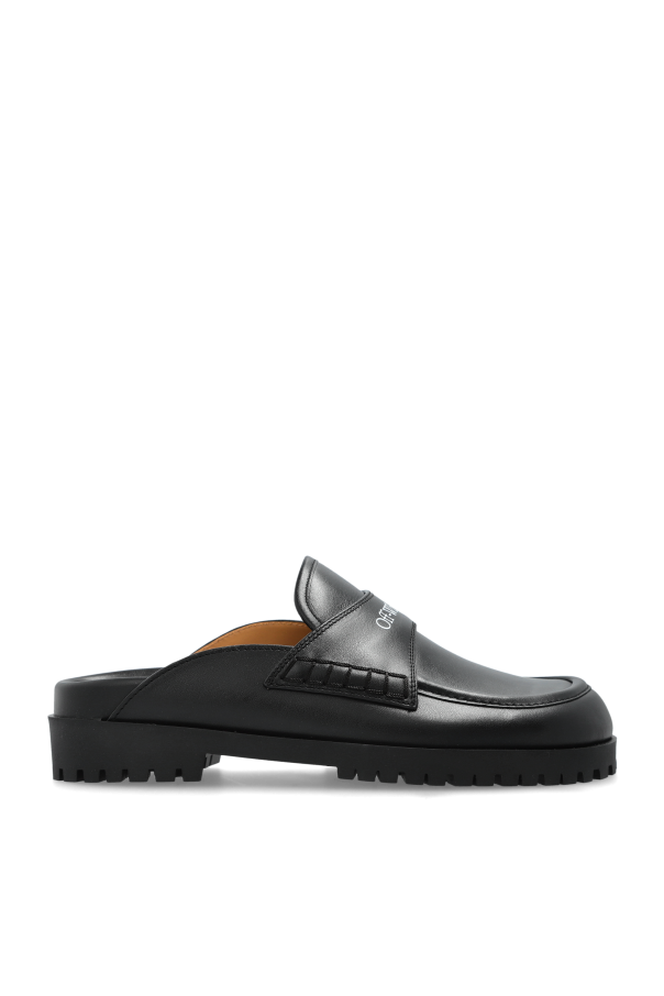 Leather platform slides, zdjęcie 1 Leather platform slides od Off-White