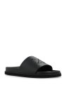 Off-White BLACK ‘Cloud Arrow’ leather slides