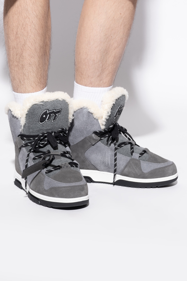 Off-White Suede snow boots