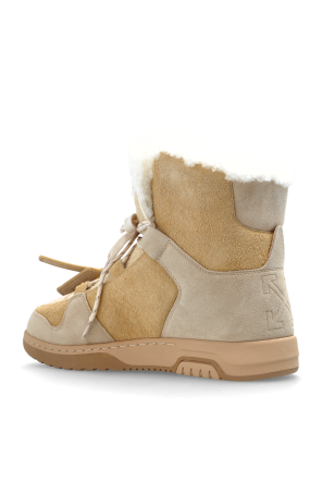 Off-White Wildleder-Schneestiefel