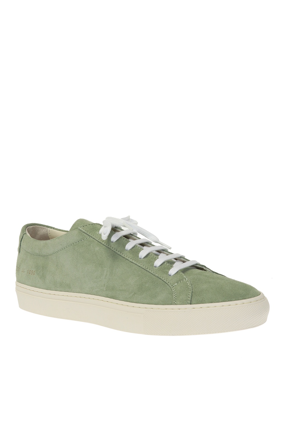 green suede common projects