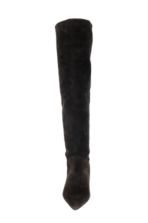 AllSaints Suede heeled boots ‘Ortega’