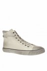 AllSaints cream ‘Osun’ high-top sneakers