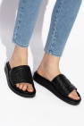 Diesel BLACK ‘SA-SLIDE D OVAL’ slides