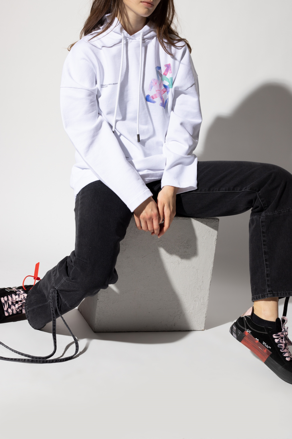 off white vulcanized low outfit