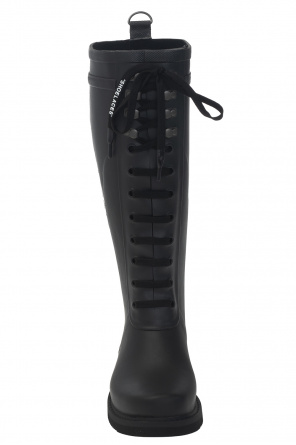 Off-White Lace-up rain boots