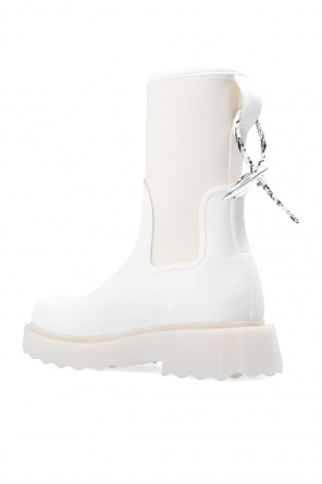 Off-White Sous le genou Femme NOIR DAKOTA BOOTS