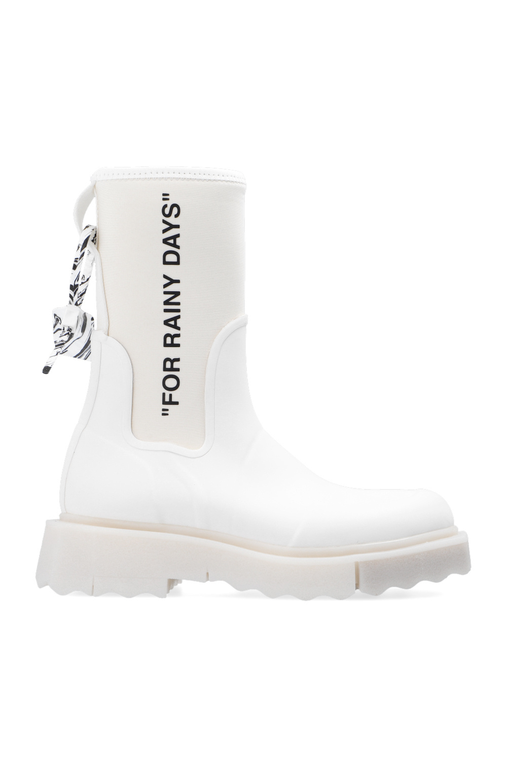 Off-White Snow boots with sock