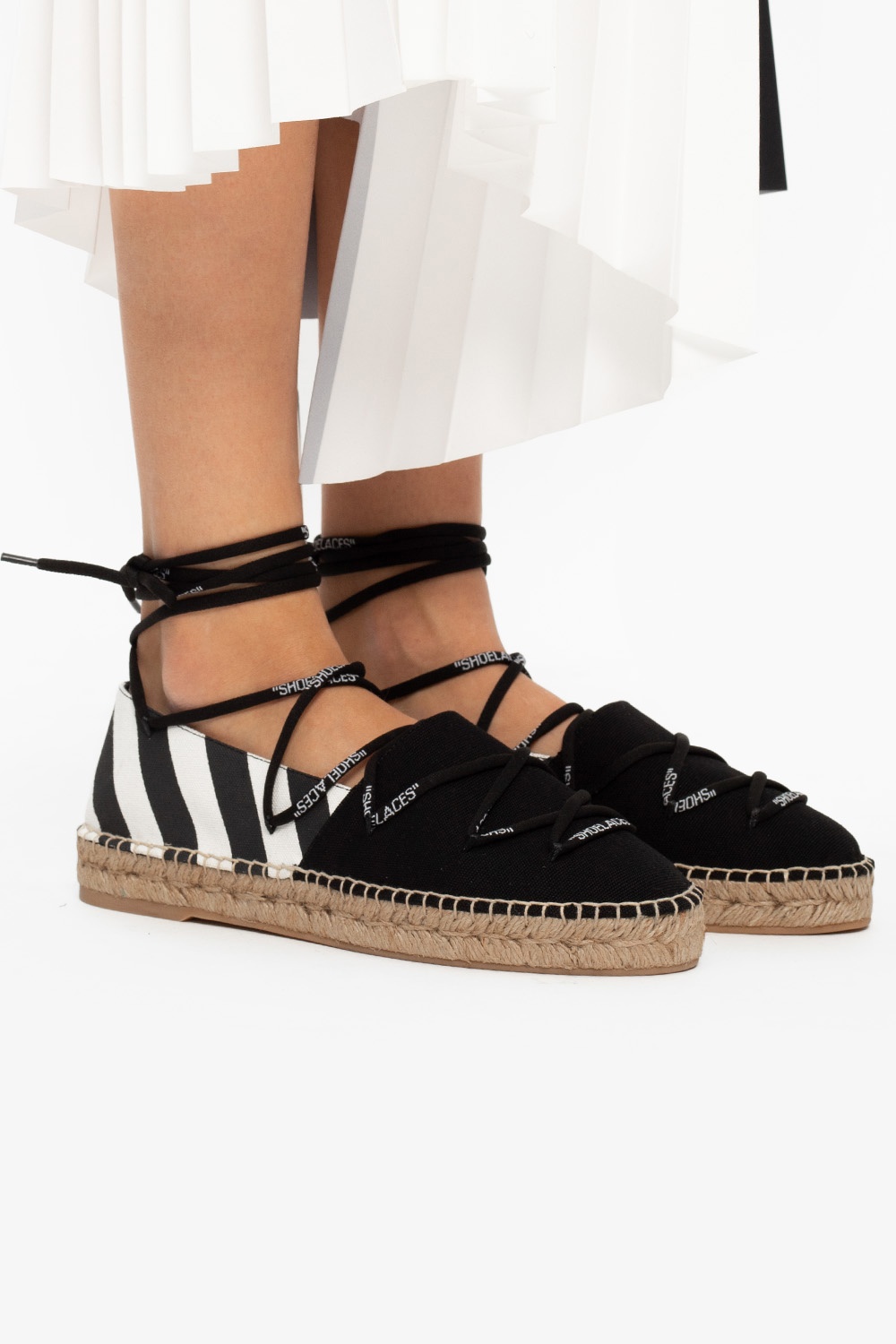 Off-White Tie-up espadrilles