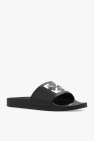 Off-White BLACK Slides with arrow motif