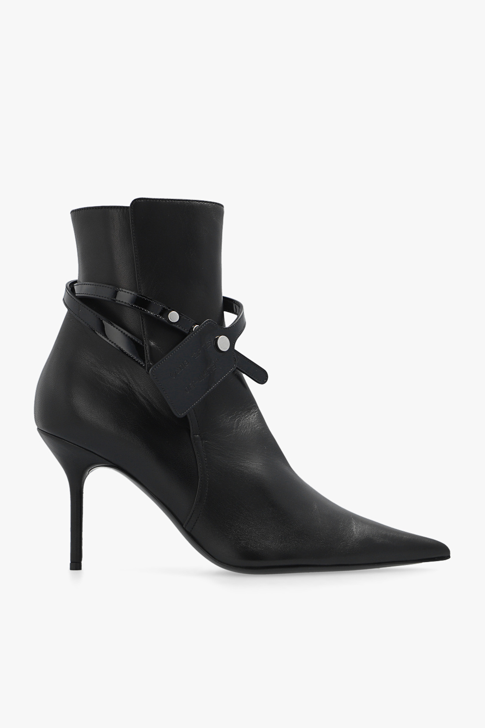 Off-White Leather heeled ankle boots | Women's Shoes | Vitkac
