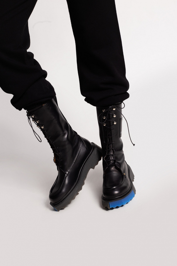 Off-White Lace-up ankle boots