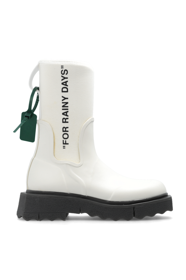 Off-White ‘Sponge’ rain boots