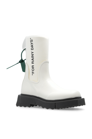 Off-White ‘Sponge’ rain boots