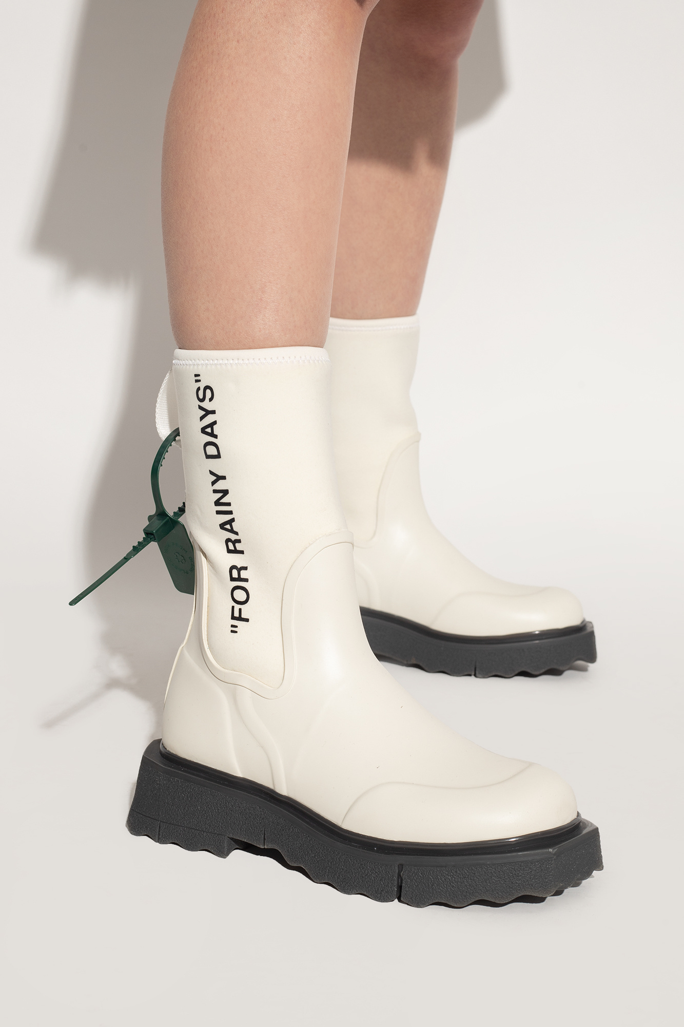 Off-White ‘Sponge’ rain boots