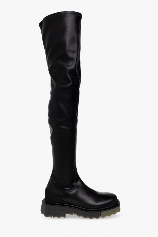 Off-White ‘Sponge’ leather boots