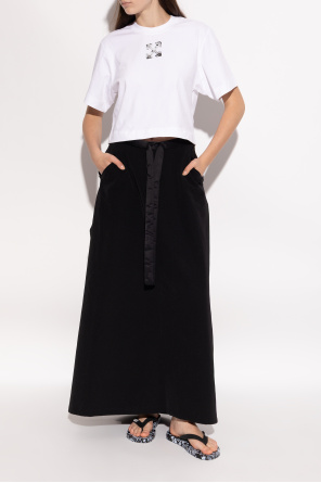 Off-White Chanclas con logo