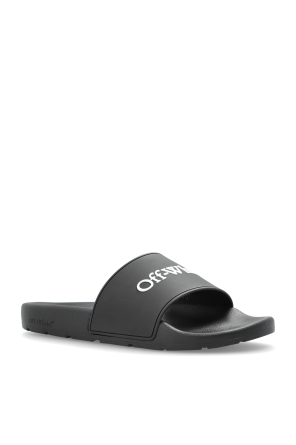 Off-White Klapki z logo