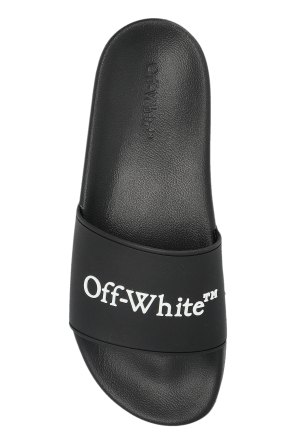 Off-White Klapki z logo