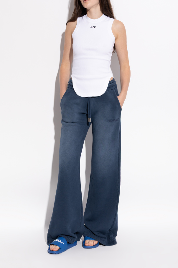 Off-White Slides with logo