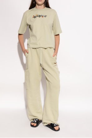 Off-White Slides with logo