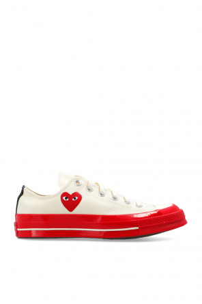 Comme des garçons play x converse od See how to wear
