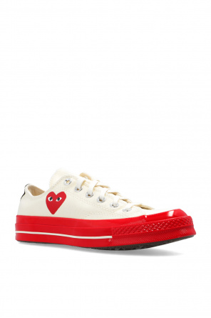 Comme des Garçons Play Comme des Garçons Play x leather converse