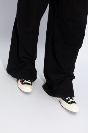 ‘chuck 70 high x comme des garcons play’ sneakers od Burberry Kids logo-print short-sleeve shirt Weiß