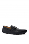 Philipp Plein BLACK Moccasins with logo