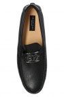 Philipp Plein BLACK Moccasins with logo