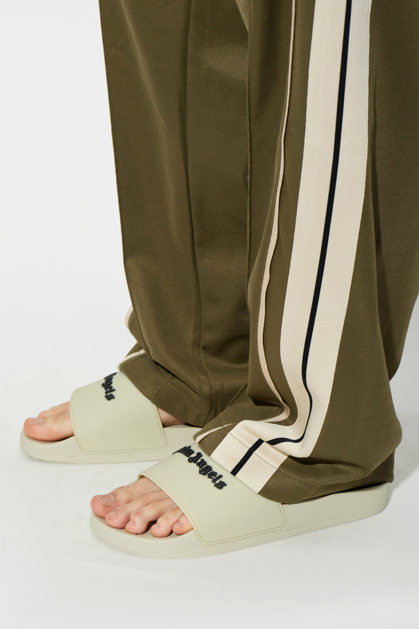 Palm Angels Pantoletten mit Logo