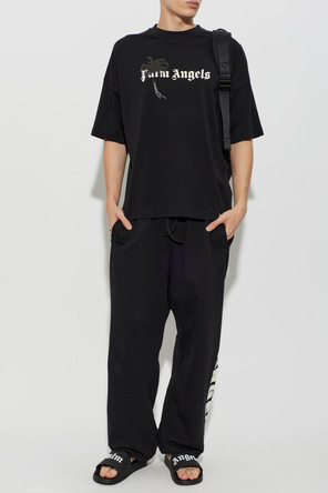 Palm Angels Šľapky s logom