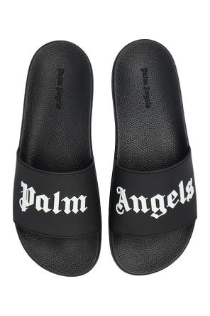 Palm Angels Šľapky s logom