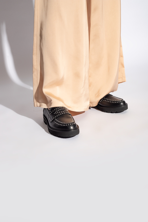 Stuart Weitzman Skórzane buty ‘Parker’ typu ‘loafers’