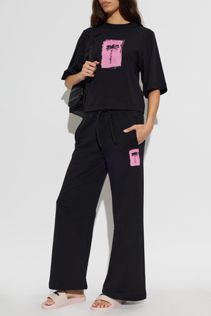 Palm Angels Šľapky s logom
