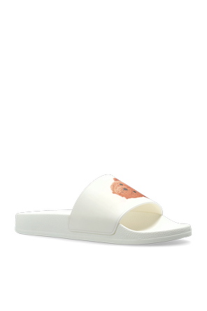 Palm Angels Pantoletten mit Print
