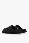 Palm Angels Kids BLACK Slides with logo