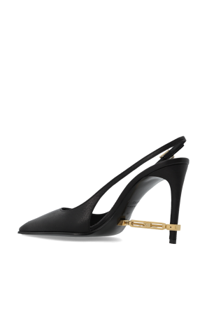 Dsquared2 Leather shoes with applique
