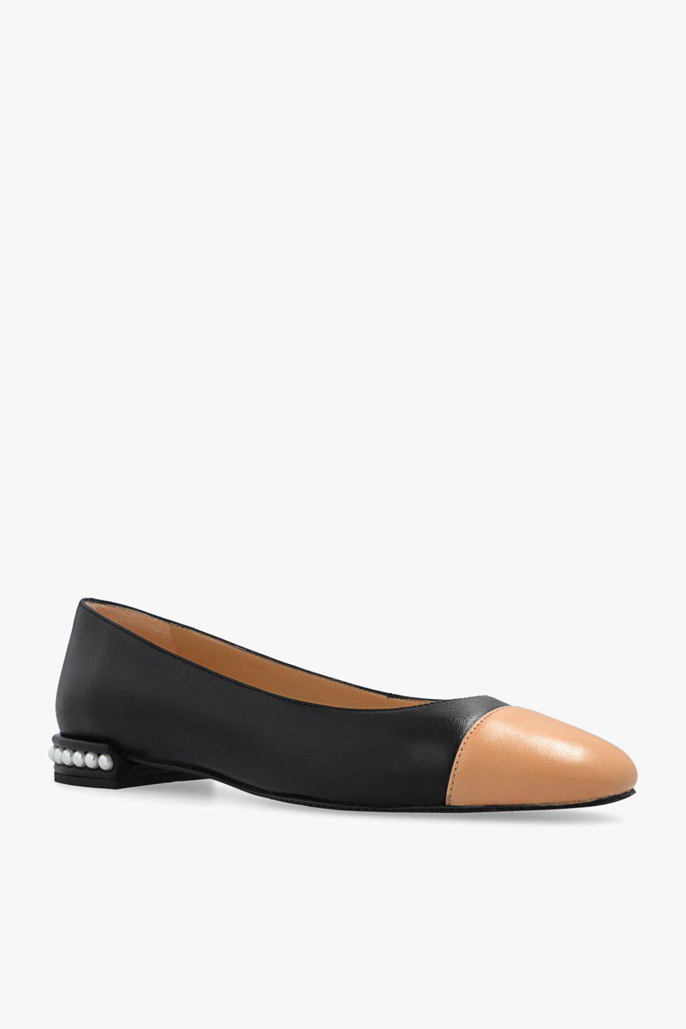 Stuart Weitzman ‘Pearl’ leather ballet flats