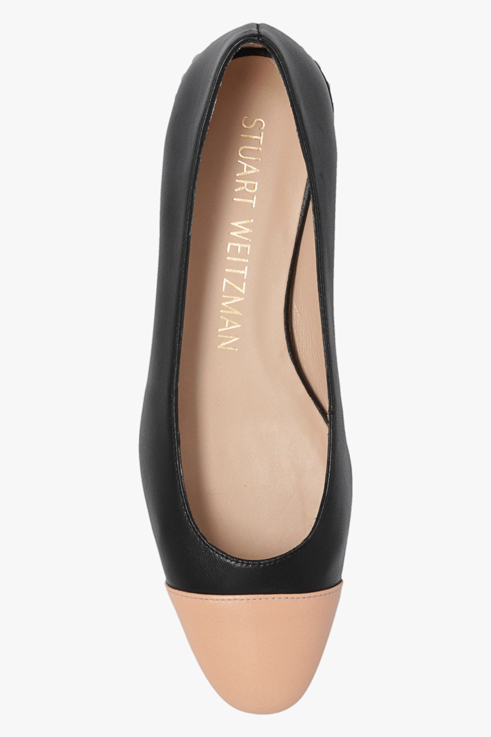 Stuart Weitzman ‘Pearl’ leather ballet flats