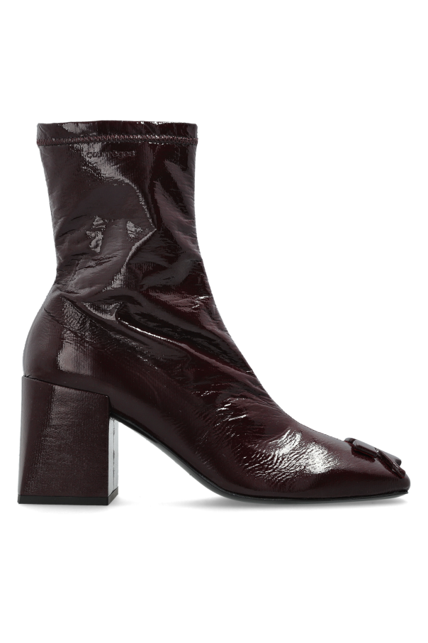 ‘REEDITION’ heeled ankle boots od Courrèges