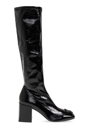 Heeled boots ‘reedition’ od Courrèges
