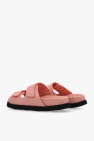 Palm Angels Kids PINK Slides with logo