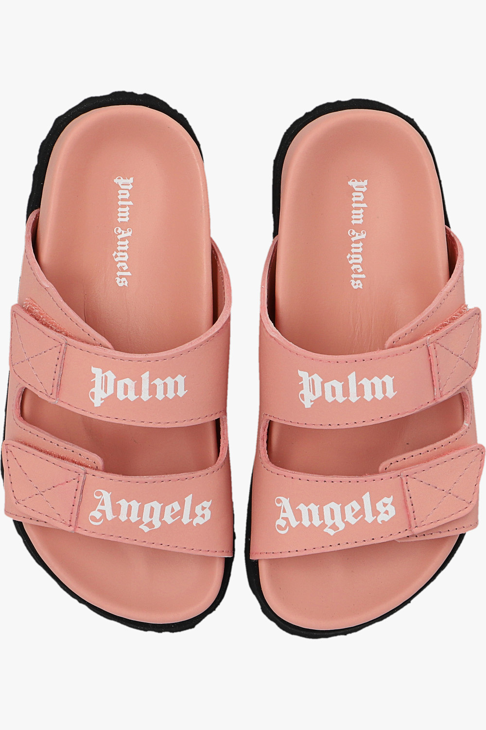 Palm Angels Kids Slides with logo