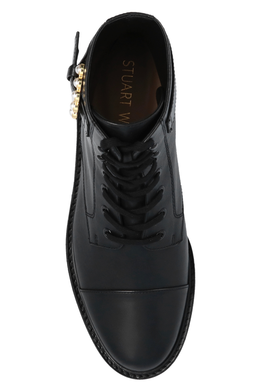 Stuart Weitzman ‘Piper’ lace-up ankle boots