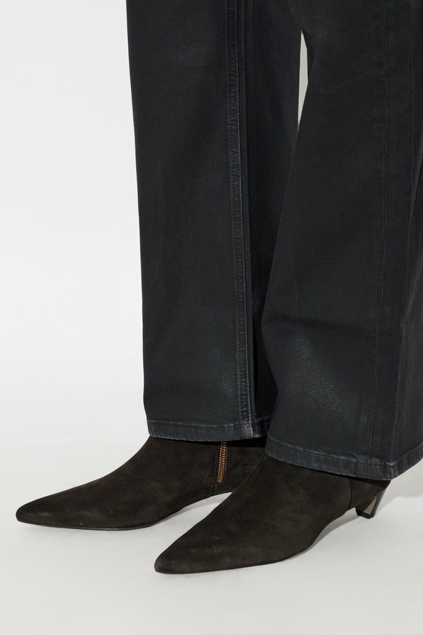 AllSaints Botines de piel con tacón ‘Piper’